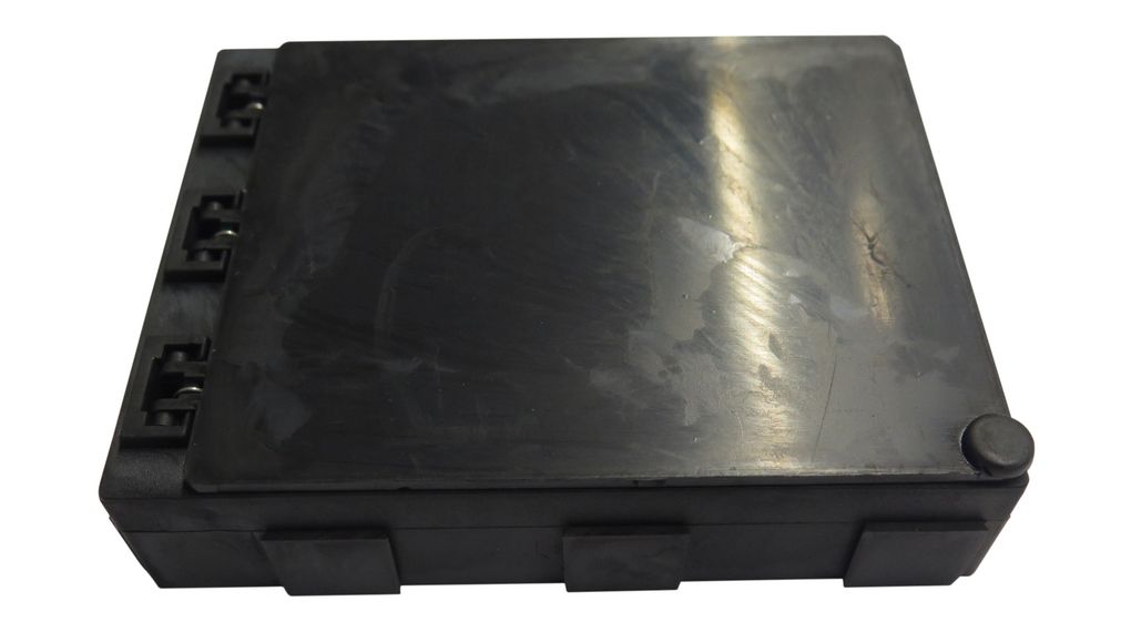 SMD-container, 63x83x21mm, Zwart